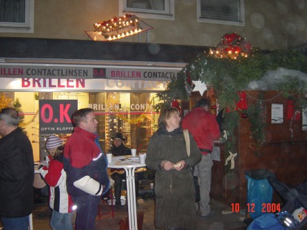 Weihnacht & Glühweinstand 2004