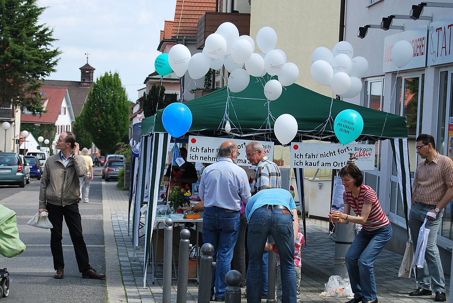 Flanieren und Feiern in Birkach