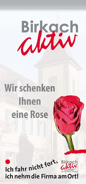 Eine Rose zum Valentinstag