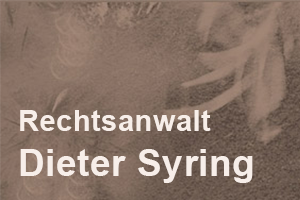 Rechtsanwalt Dieter Syring